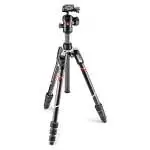 Manfrotto treppiede Videocamera portatile 3 gambe Nero