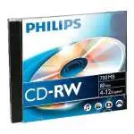 10x Philips CD vergine CD-RW 700 MB