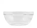 6x Pasabahce Insalatiere 2,5 L RoTondi Vetro Trasparente, Giallo 1 pz diametro 23 cm