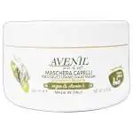 2x Avenil Maschera Capelli 300 Ml. Vaso Strut.Arg/Vi