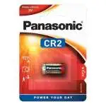 4x Batteria al litio firmata Panasonic, modello CR-2L/1BP