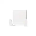 2x Ganci adesivi Tesa 59704-00002 Powerstrips doppio gancio portata 3,0 k bianco