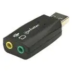 Scheda audio Usb con uscita Microfono e Cuffia