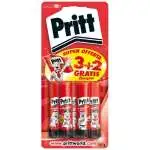 3x Pritt Colla Stick 11g 3+2 pezzi