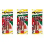 Bersaglio per freccette Mandelli SPORT ONE De Luxe, modello 602608, 3 Pezzi Ottone, per appassionati di freccette