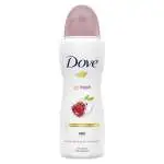 3x Dove Deodorante Spray 125 Ml. Go Fresh Melograno