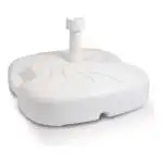 Base per ombrellone Adriatic, modello 45 1, Bianco, per stabilità ombrelloni