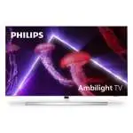 Tv Philips 65OLED807 12 AMBILIGHT, Android Tv Oled Uhd, Silver