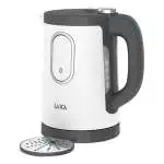 Bollitore elettrico Laica KJ2000W Dual Flo, White e Black