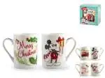 Tazze Home Mickey e Minnie Xmas 320cc in porcellana