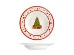 12x Piatti Fondi H&H Classy Xmas Ø21,5cm in porcellana