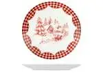2x Servizi tavola natalizio Royal Norfolk Woodland da 18 pezzi