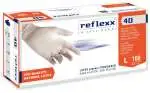 2x Guanti 100 Pezzi  Lattice Reflexx L Con Polvere 40 Made In Italy