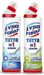 2x Lysoform Wc Gel 750 Ml. Tutto In 1 Misto Ocean/Lime Made In Italy (1 PEZZO FRAGRANZA MISTA)