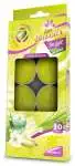 4x Candele Citronella Scaldavivande 10 Pezzi  Setablu 40602 Made In Italy