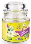 4x Candele Citronella In Vetro 120 Grammi Setablu 40045 Made In Italy