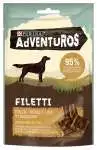 6x Adventuros Cane Snack Filettini 7 Pezzi  Pollo Made In Italy