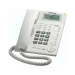 Telefono Panasonic KX-TS880 Identificatore di chiamata Bianco