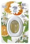 3x Ambi-Pur Assorbiodori Casa Gel Bagno Arancia & Nero Made In Italy