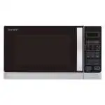 Sharp Home Appliances R742INW forno a microonde Superficie piana Microonde combinato 25 L 900 W Argento