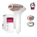 Epilatore Philips SERIE 8000 Lumea Ipl Prestige BRI945/00, Bianco e Rosa, Tecnologia IPL, Sensore SmartSkin