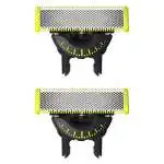 Testina ricambio rasoio Philips QP420 50 ONEBLADE 2 Lame 360 Blade Replacement Shaver Head