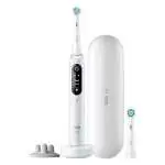 Spazzolino elettrico Oral B IO SERIES 7S, in bianco, design elegante con modalità di pulizia multiple