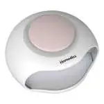 Fornetto per unghie Homedics 2in1 nail polish dryer, modello ND H100WH, in bianco e rosso, per una manicure perfetta