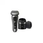 3x Rasoio barba Braun SERIES 9 Pro+ 9565CC, colore Silver e Black, tecnologia innovativa per un comfort superiore