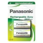 4x Batterie C ricaricabili marca Panasonic modello HHR-2SRE/2B/C
