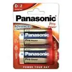 4x Batterie D marca Panasonic modello LR20/D Alkaline