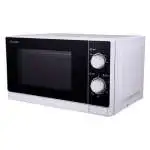 Sharp Home Appliances R-600WW forno a microonde Superficie piana Microonde combinato 20 L 800 W Nero, Bianco