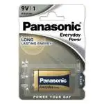 4x Batteria 9v marca Panasonic modello  6LR61/9V Alkaline