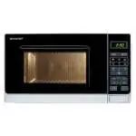 Sharp Home Appliances R-242INW forno a microonde Superficie piana Solo microonde 20 L 800 W Argento