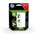 Set cartucce stampante marca Hp modello Series 62 62 N9J71AE#301