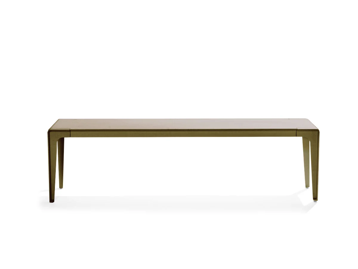 Tribù Mirthe Panca Linen + Cuscini in Luxury Carbon - L. 120 cm