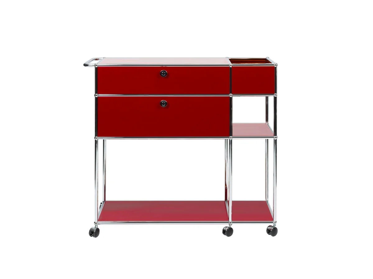 USM Mix It Carrello Bar - Rosso Rubino