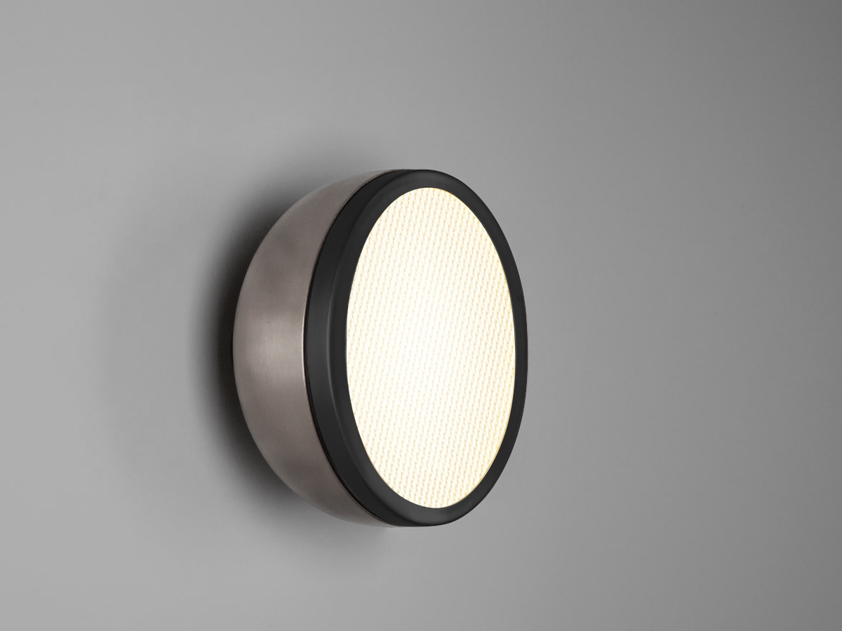 Tooy Molly 556.73 Lampada da Parete/Soffitto - Peltro/Nero sabbia