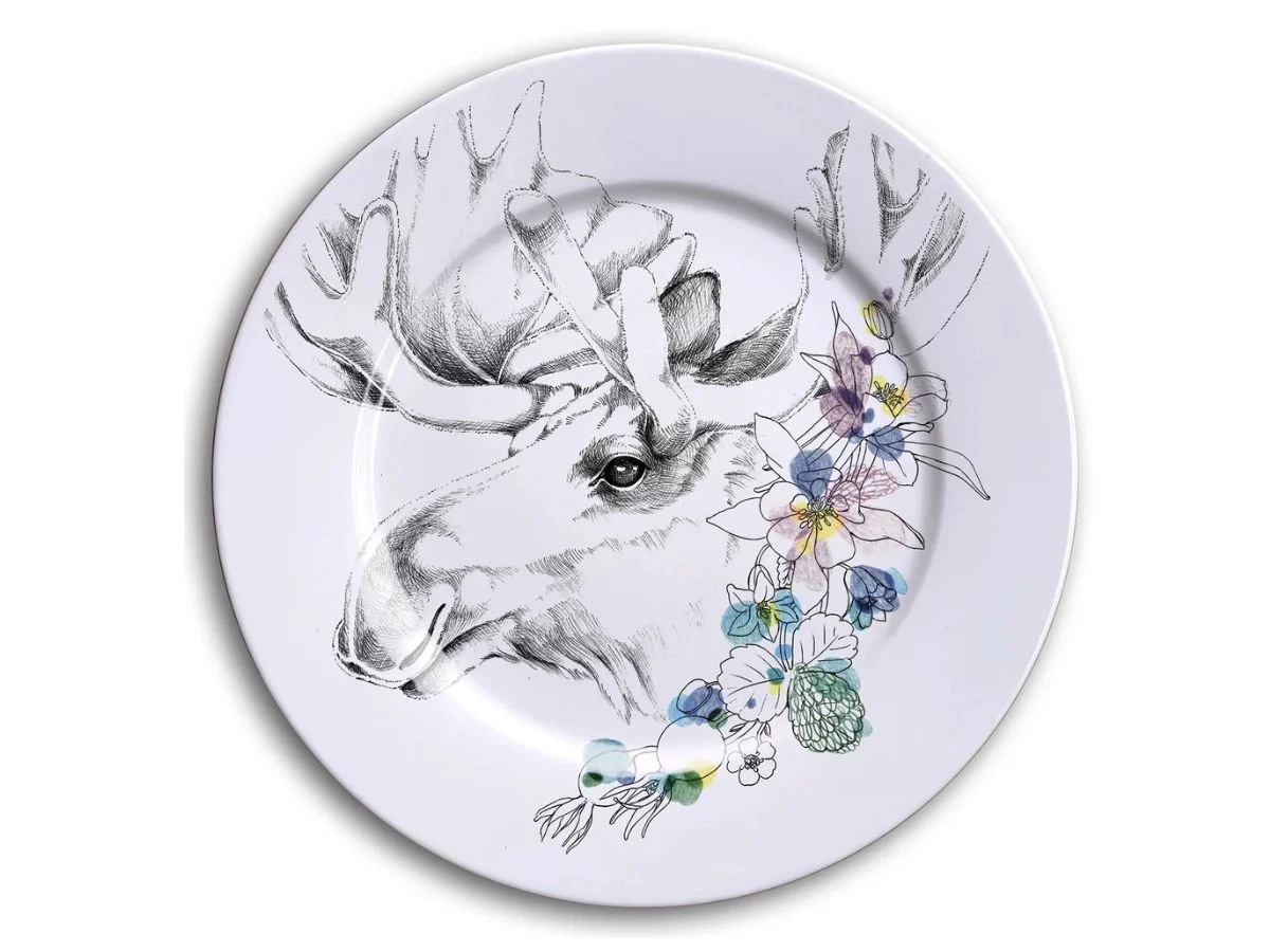 Francesca Colombo Moose Piatto Piano