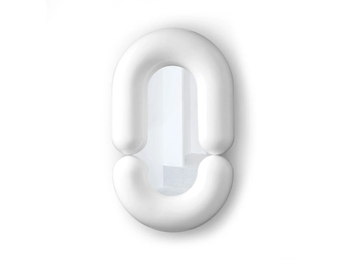 Moustache Zodiac Specchio - Bianco 55x90 cm