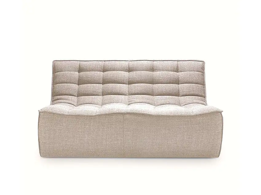 Ethnicraft N701 Divano - 2 Posti - Beige