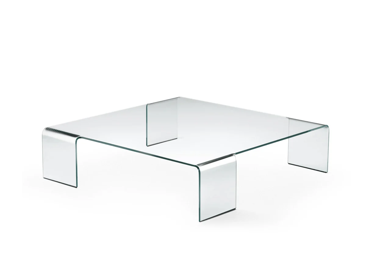 Fiam Neutra Tavolino L. 126 cm - Vetro Extrachiaro