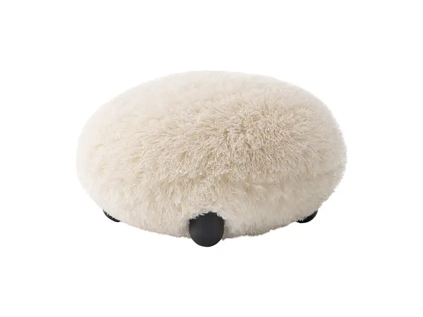 Noom Flock Pouf Edizione Fluffy