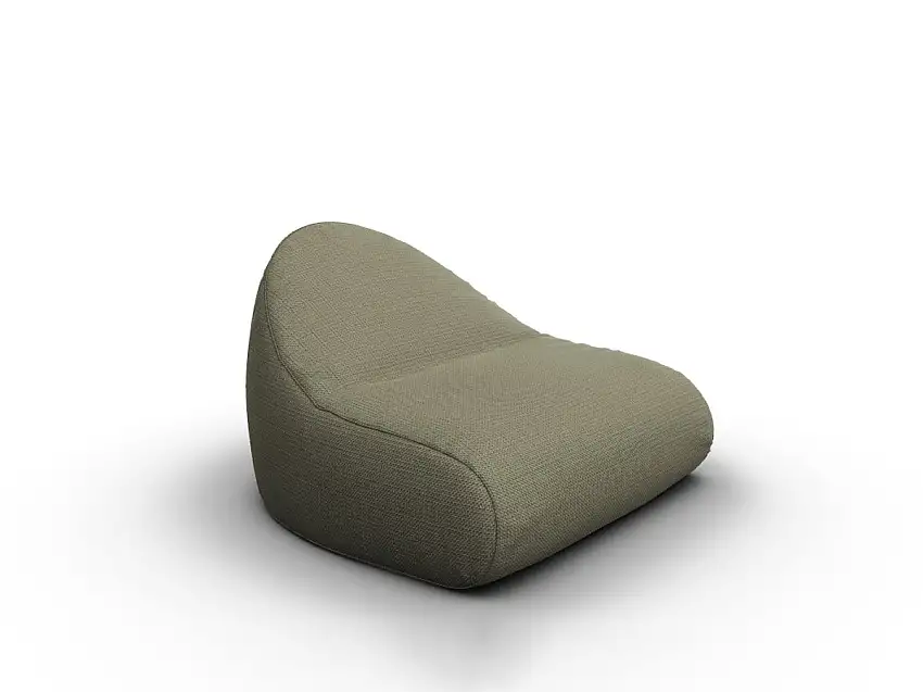 Roda Onda Lounge Chair - Poltrona Domino M04 Grass