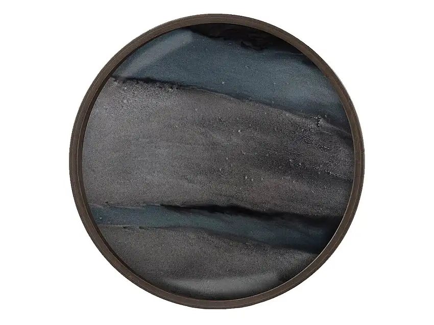 Ethnicraft Accessories Organic Glass Vassoio L - Rotondo