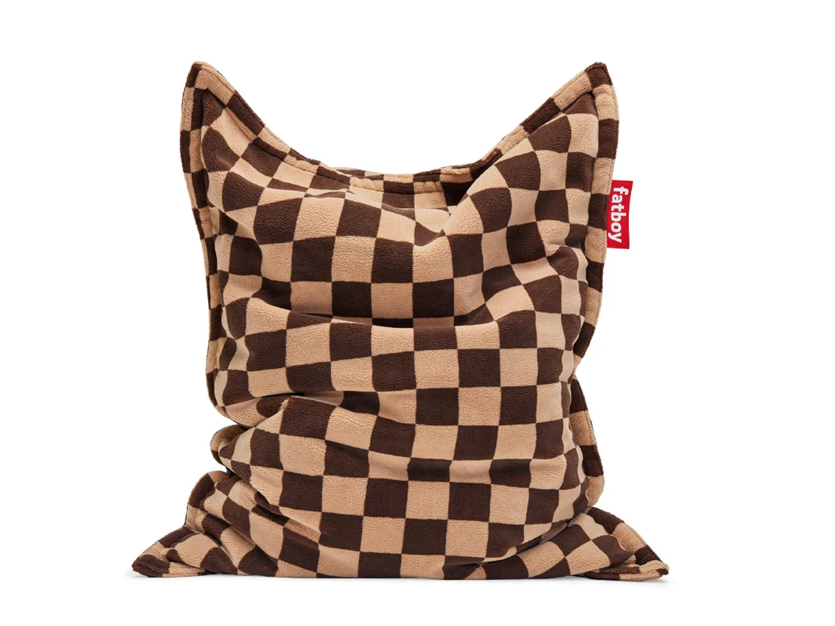 FatBoy Original Slim Teddy Chess Poltrona a Sacco- Marrone