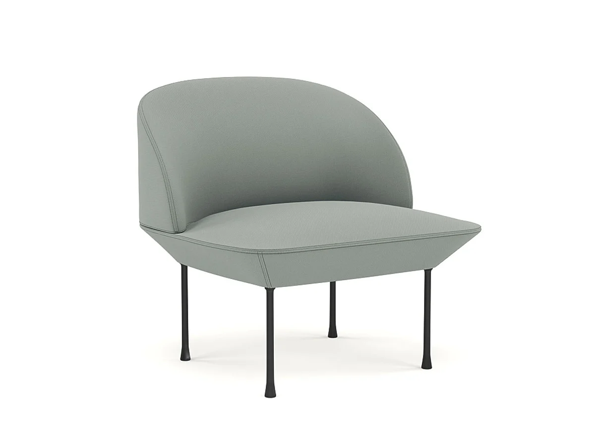 Muuto Oslo Poltrona - Steelcut 160 / Grigio scuro