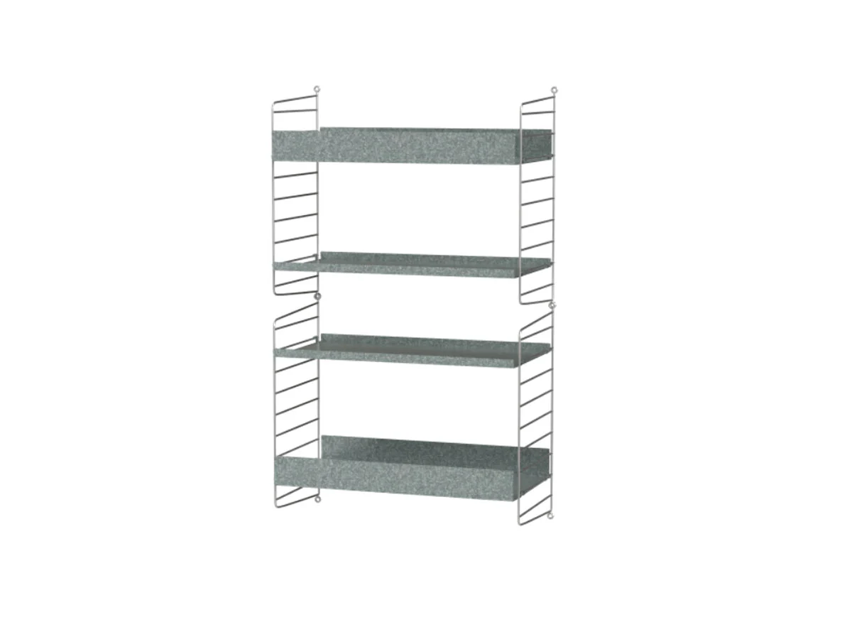 String Outdoor C Composizione Mensole a Parete