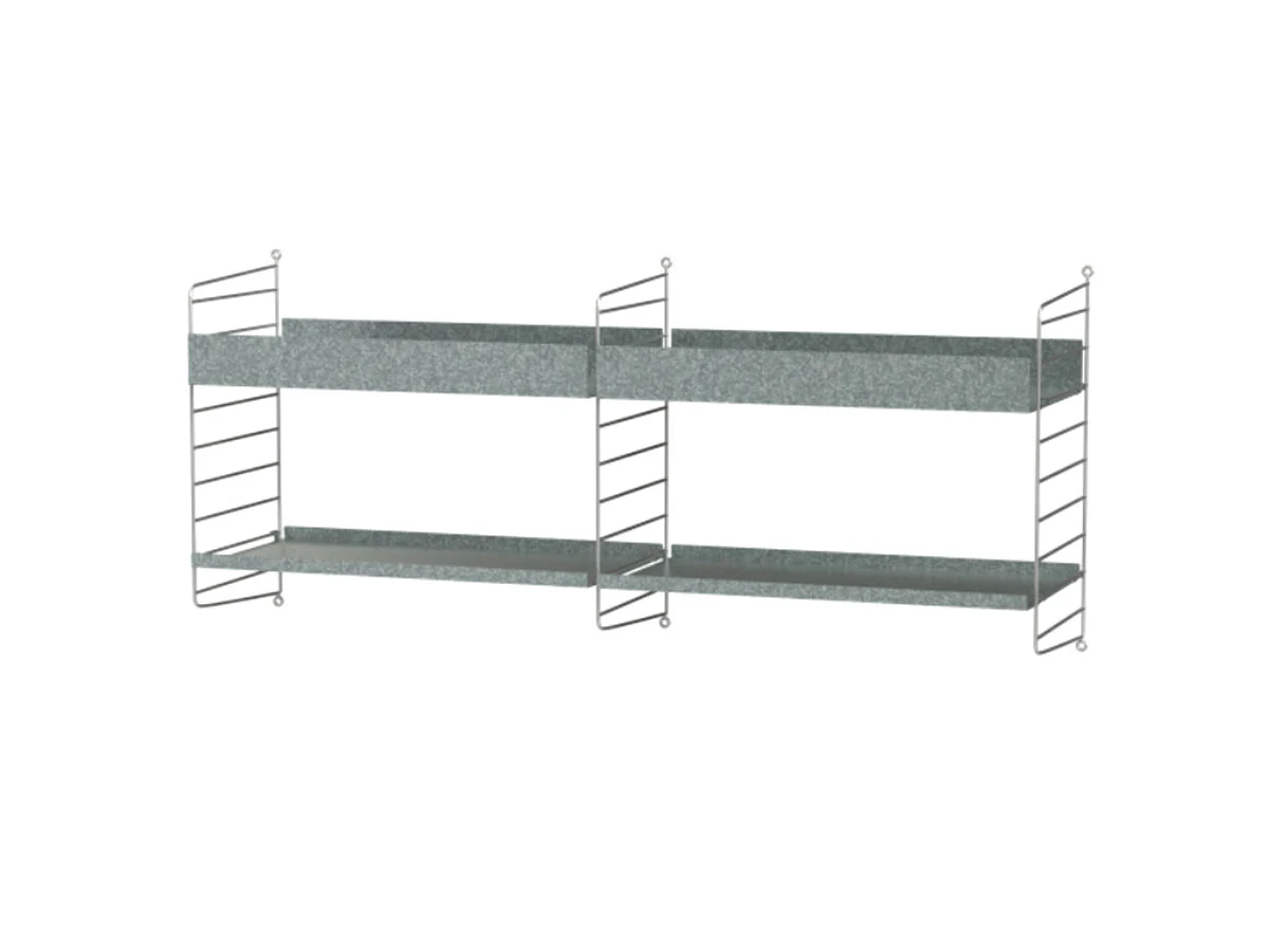 String Outdoor F Composizione Mensole a Parete