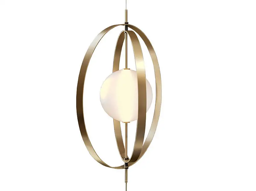 Bontempi Papillon 56.55 Cielo-Terra Lampada a Sospensione